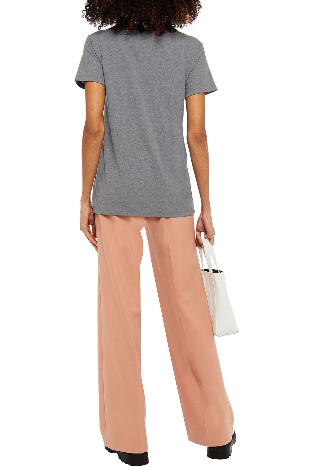 REDVALENTINO Printed cotton-jersey T-shirt