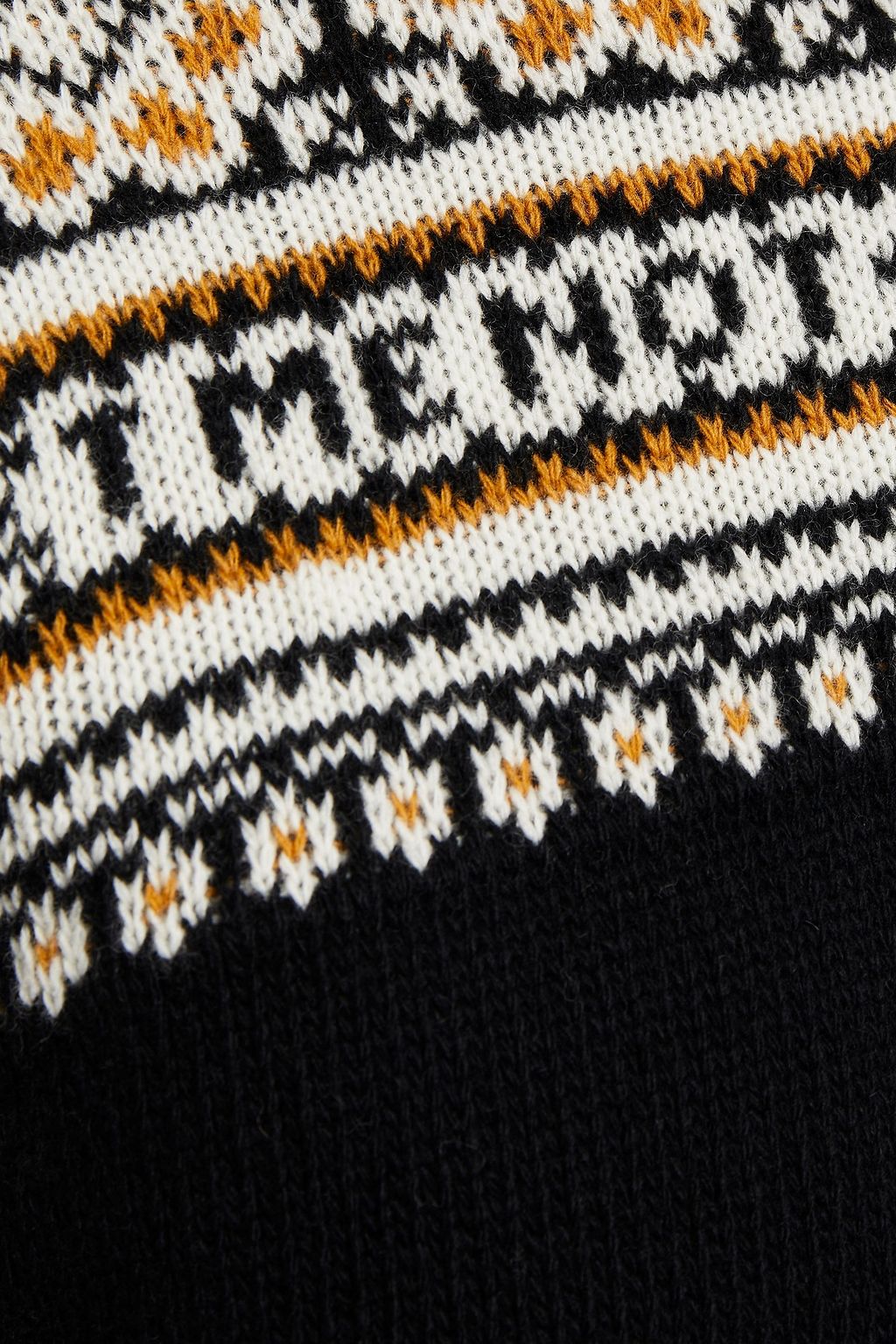 REDVALENTINO Jacquard-knit wool sweater