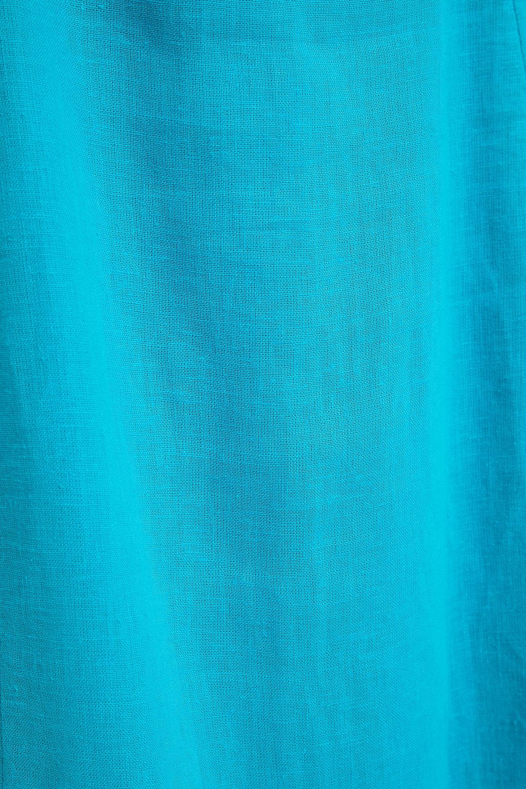 VIX PAULA HERMANNY Teresa knotted linen-blend gauze dress