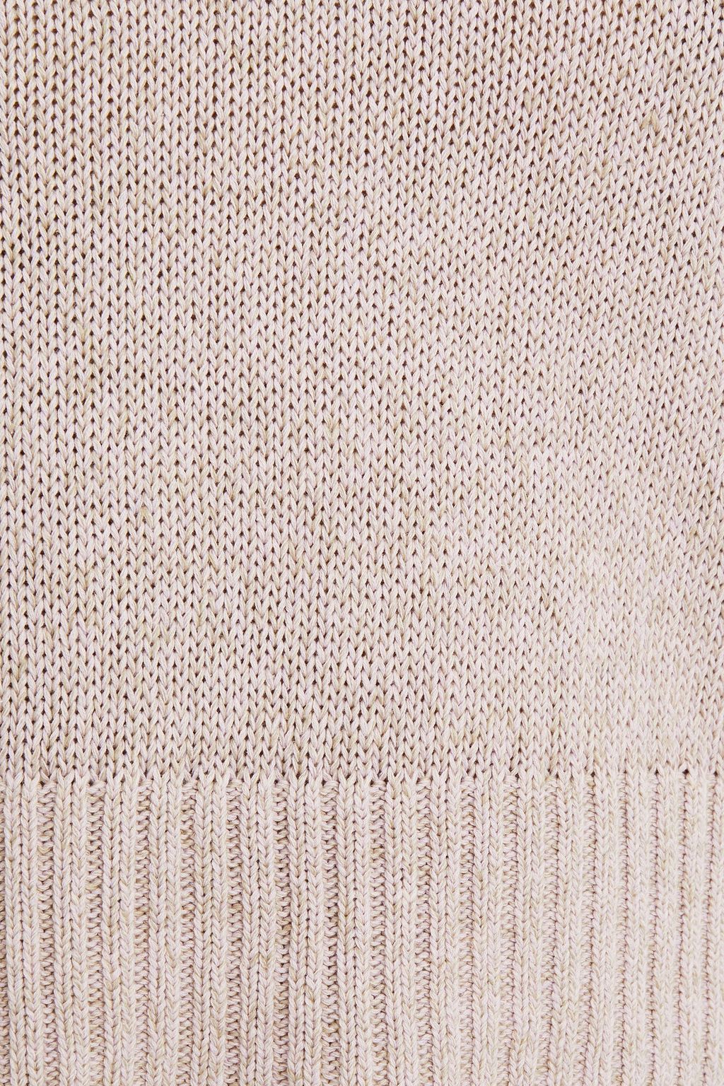 NINETY PERCENT Organic cotton-blend sweater