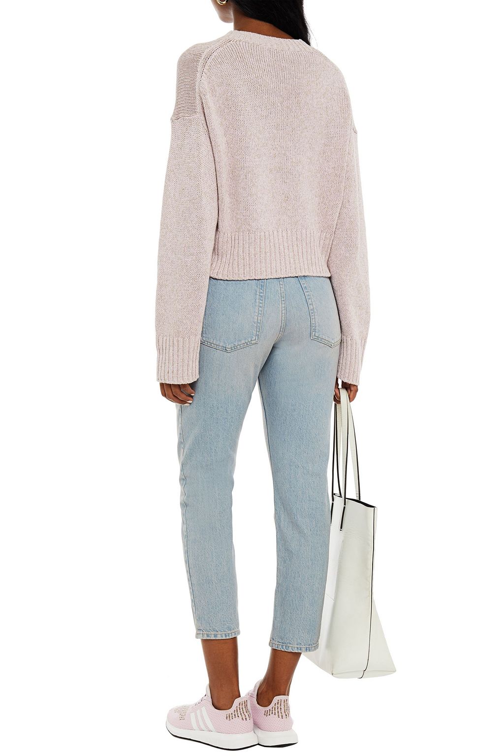 NINETY PERCENT Organic cotton-blend sweater
