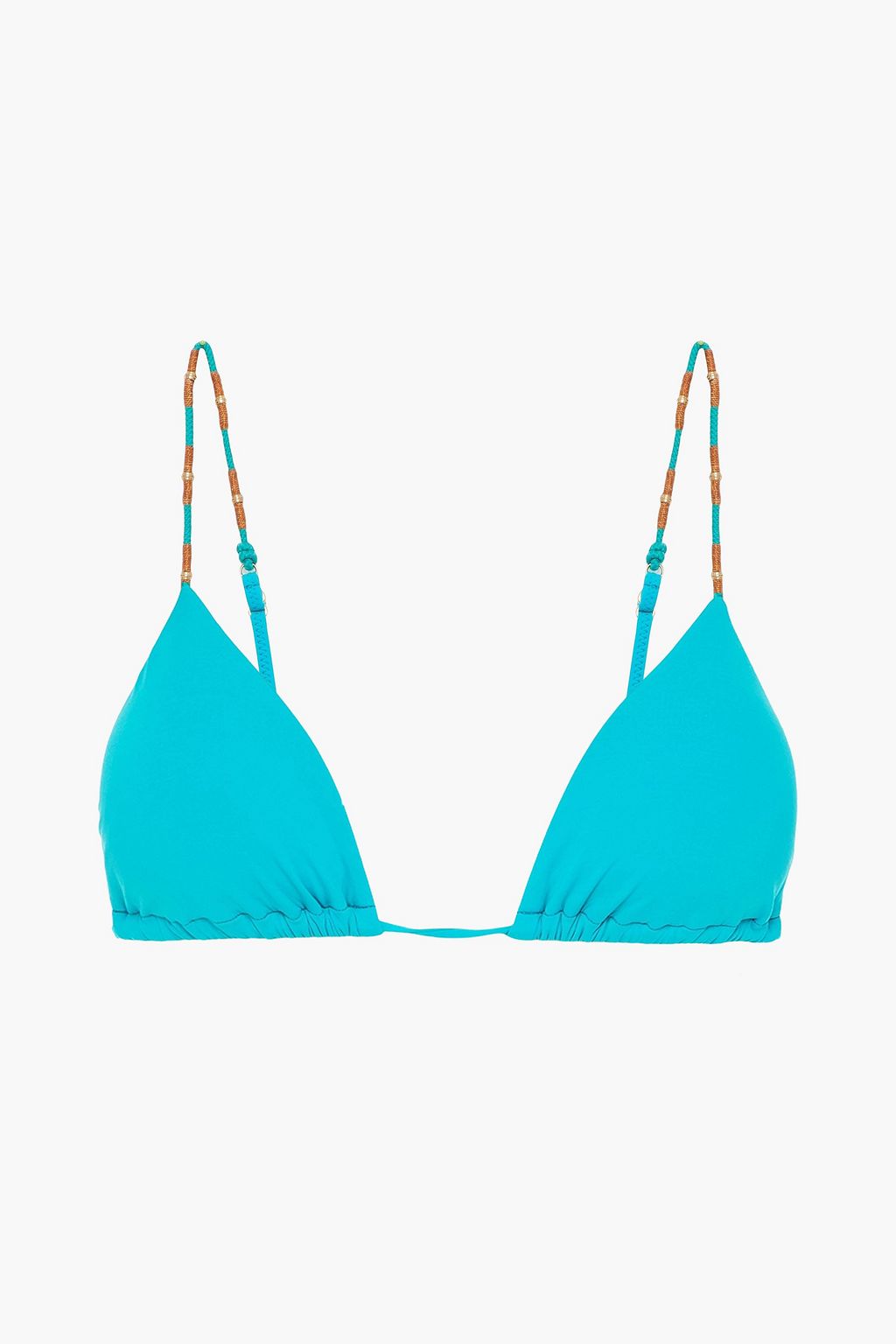 VIX PAULA HERMANNY Embellished triangle bikini top | THE OUTNET