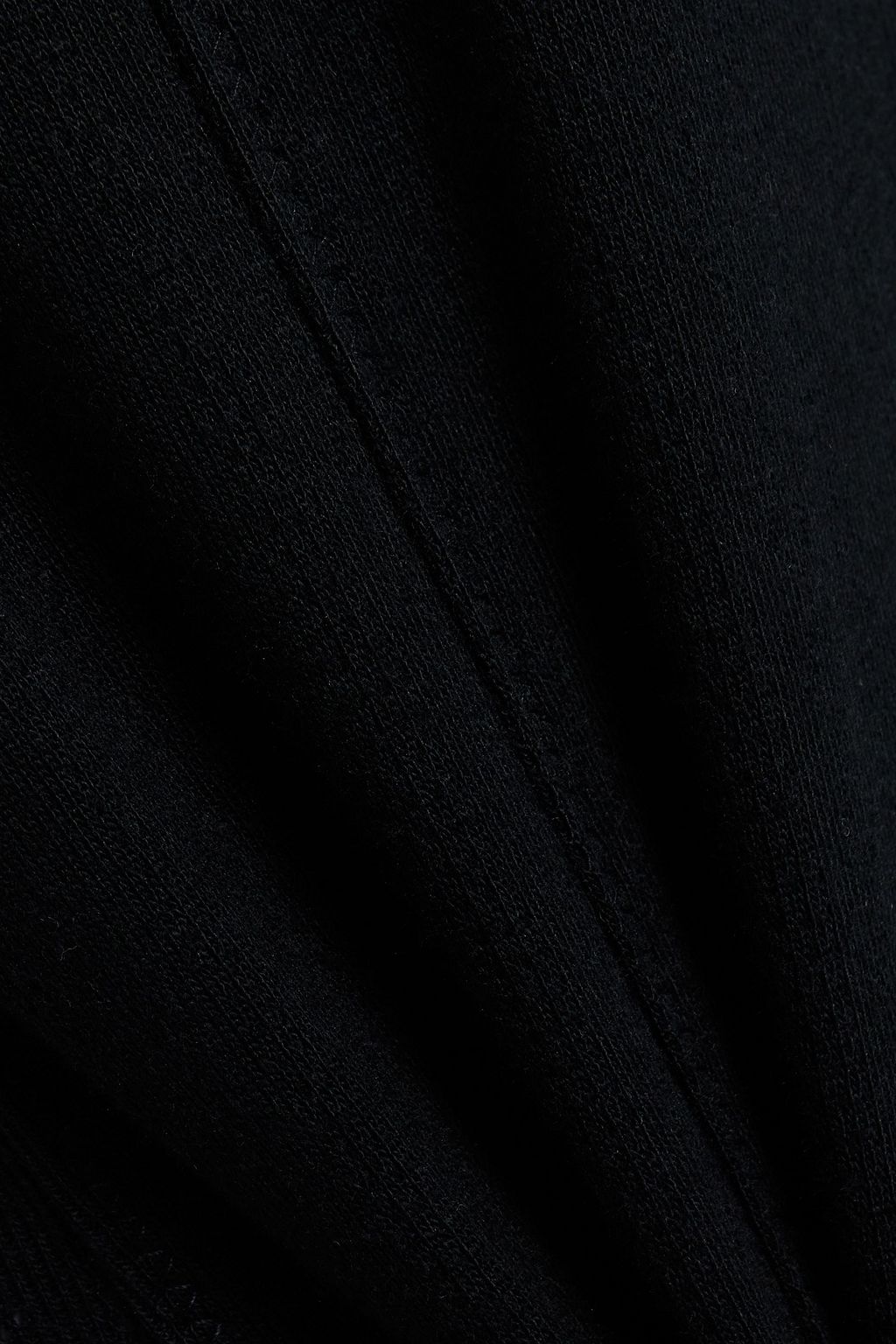 NINETY PERCENT Pointelle-knit organic cotton top