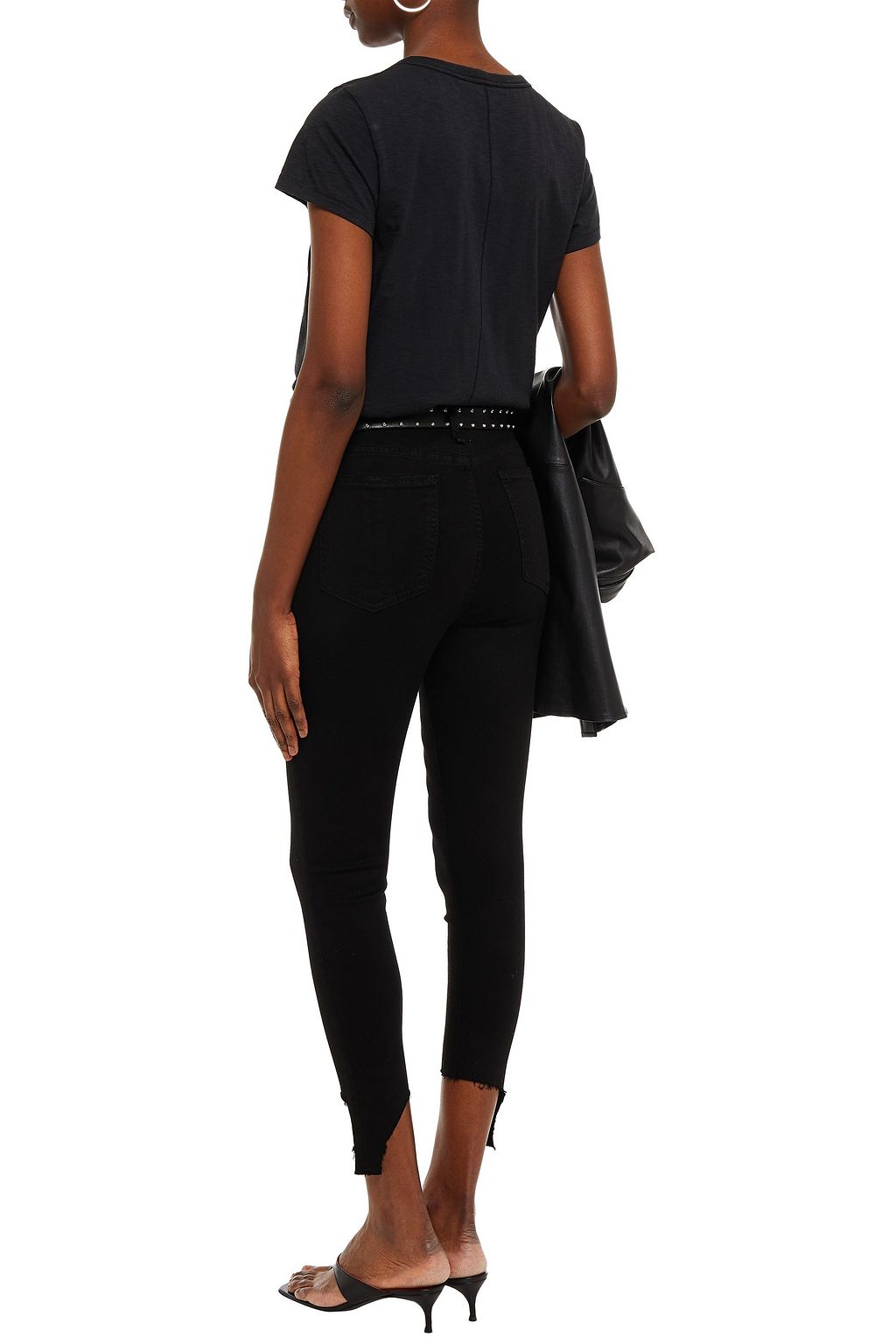RAG & BONE Cropped high-rise skinny jeans