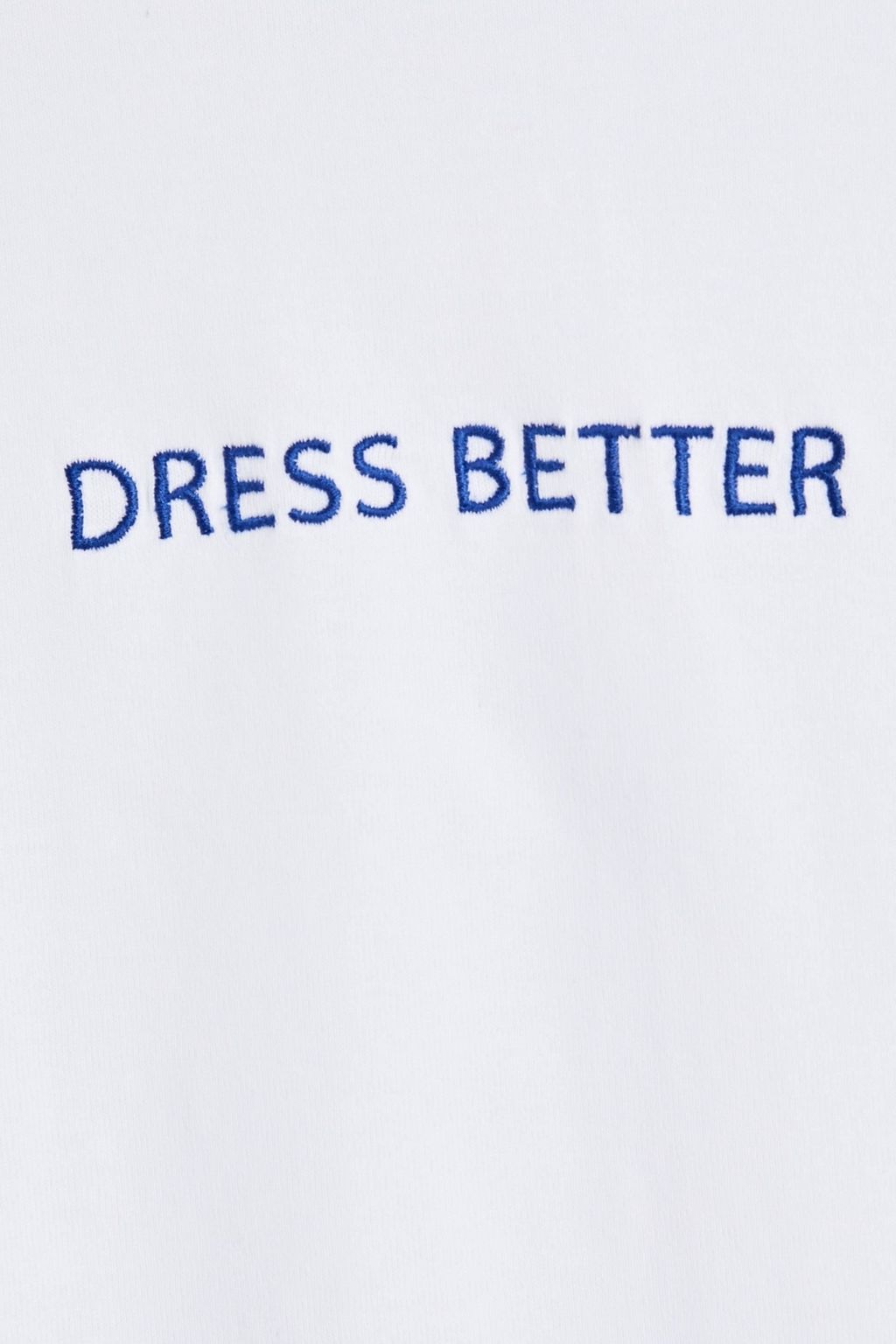 NINETY PERCENT Embroidered organic cotton-jersey jersey T-shirt