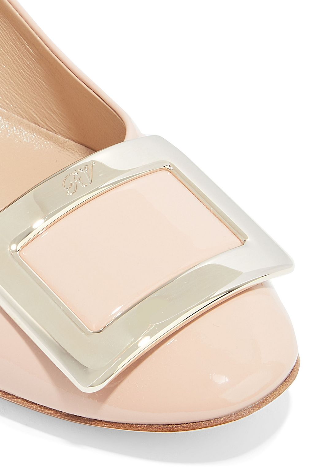 ROGER VIVIER Belle Vivier patent-leather pumps