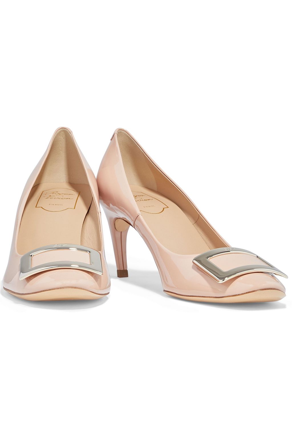 ROGER VIVIER Belle Vivier patent-leather pumps