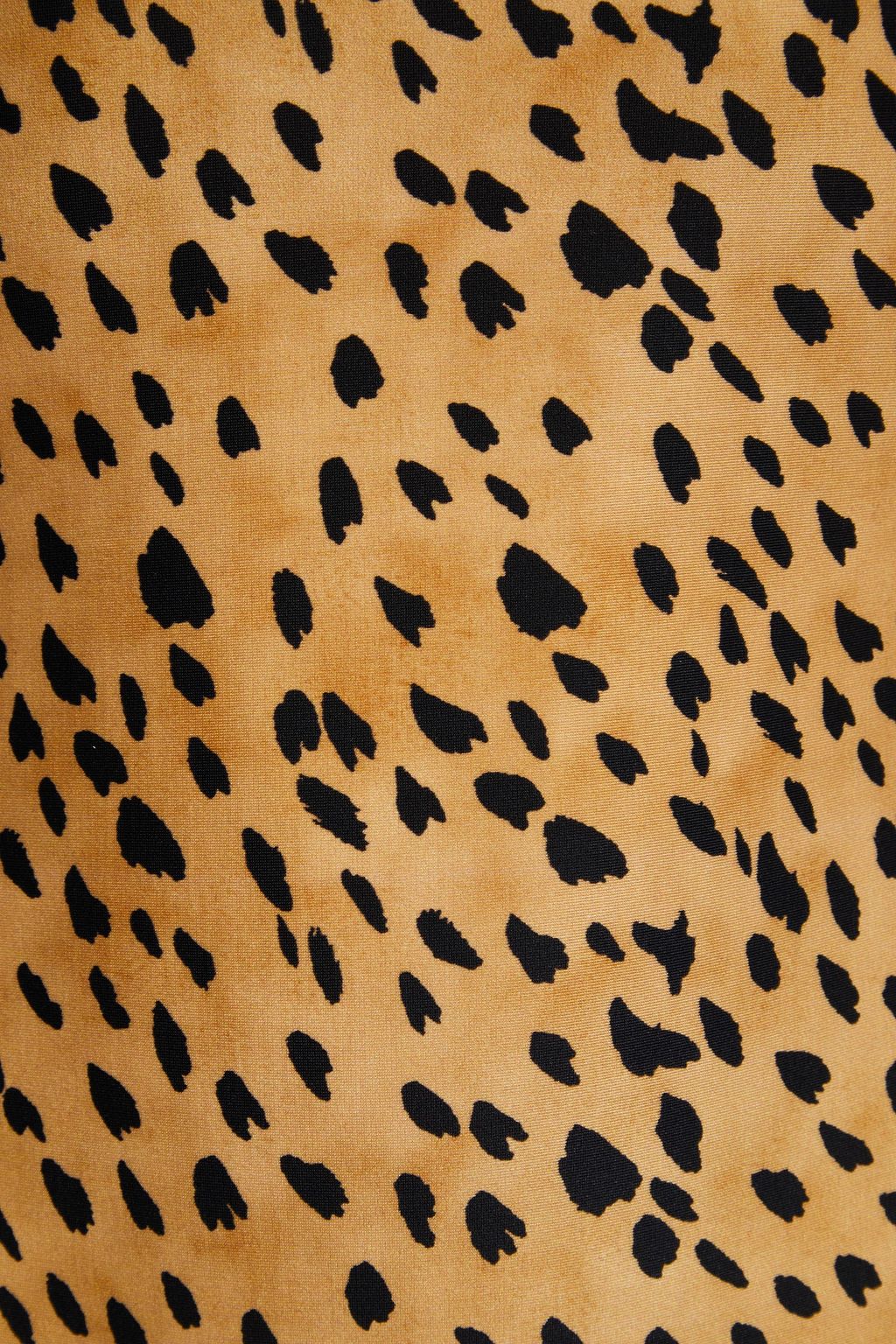 VIX PAULA HERMANNY Corsage leopard-print swimsuit