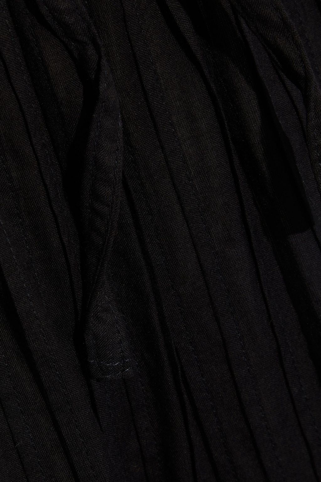 SOLID & STRIPED The Addison pintucked broderie anglaise cotton maxi skirt