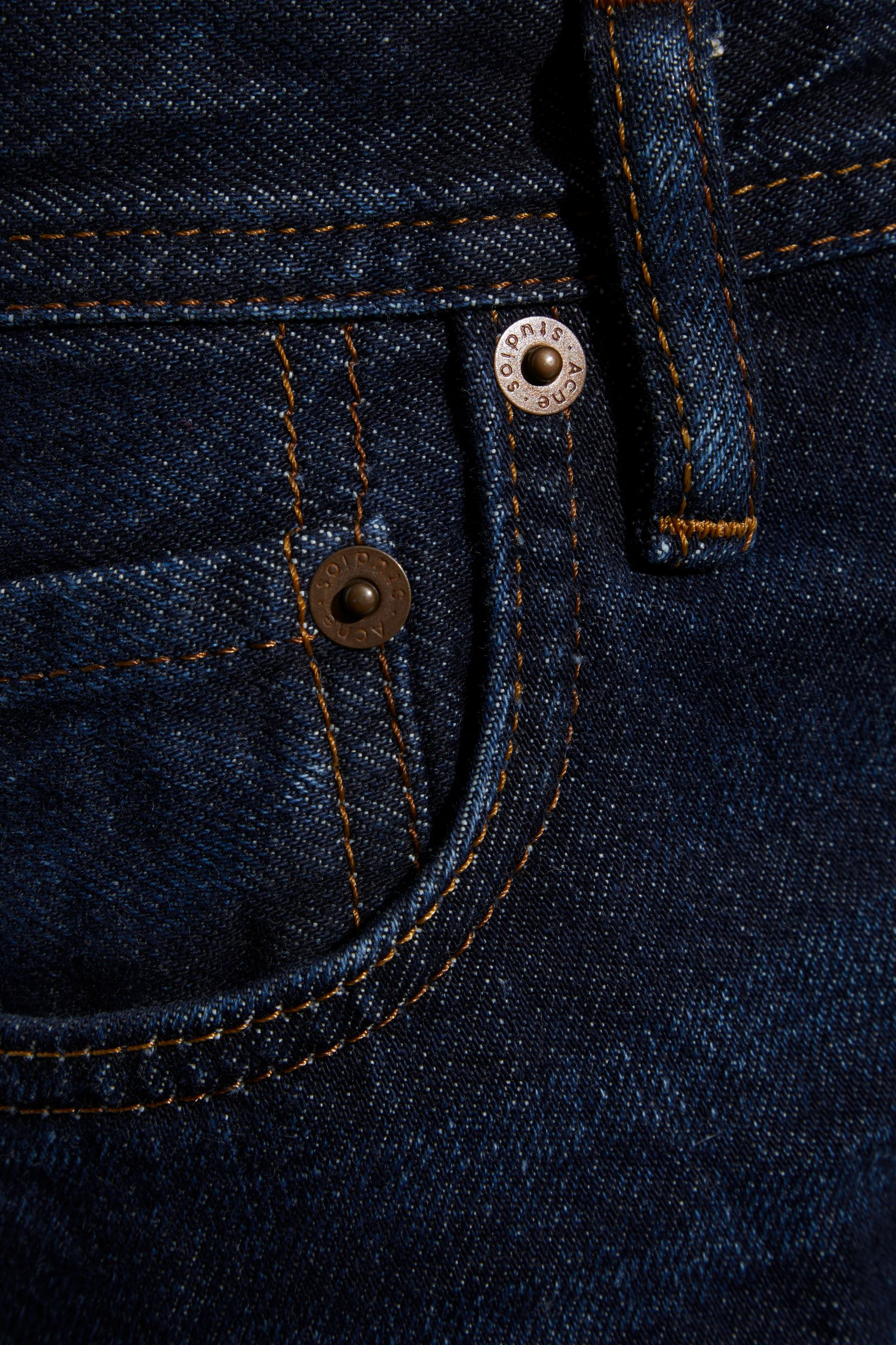 Acne Studios Cropped high-rise straight-leg jeans thumbnail