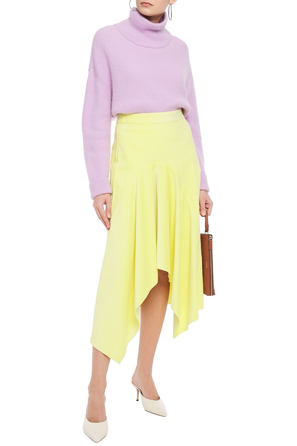 HOFMANN COPENHAGEN Cotton-blend corduroy skirt