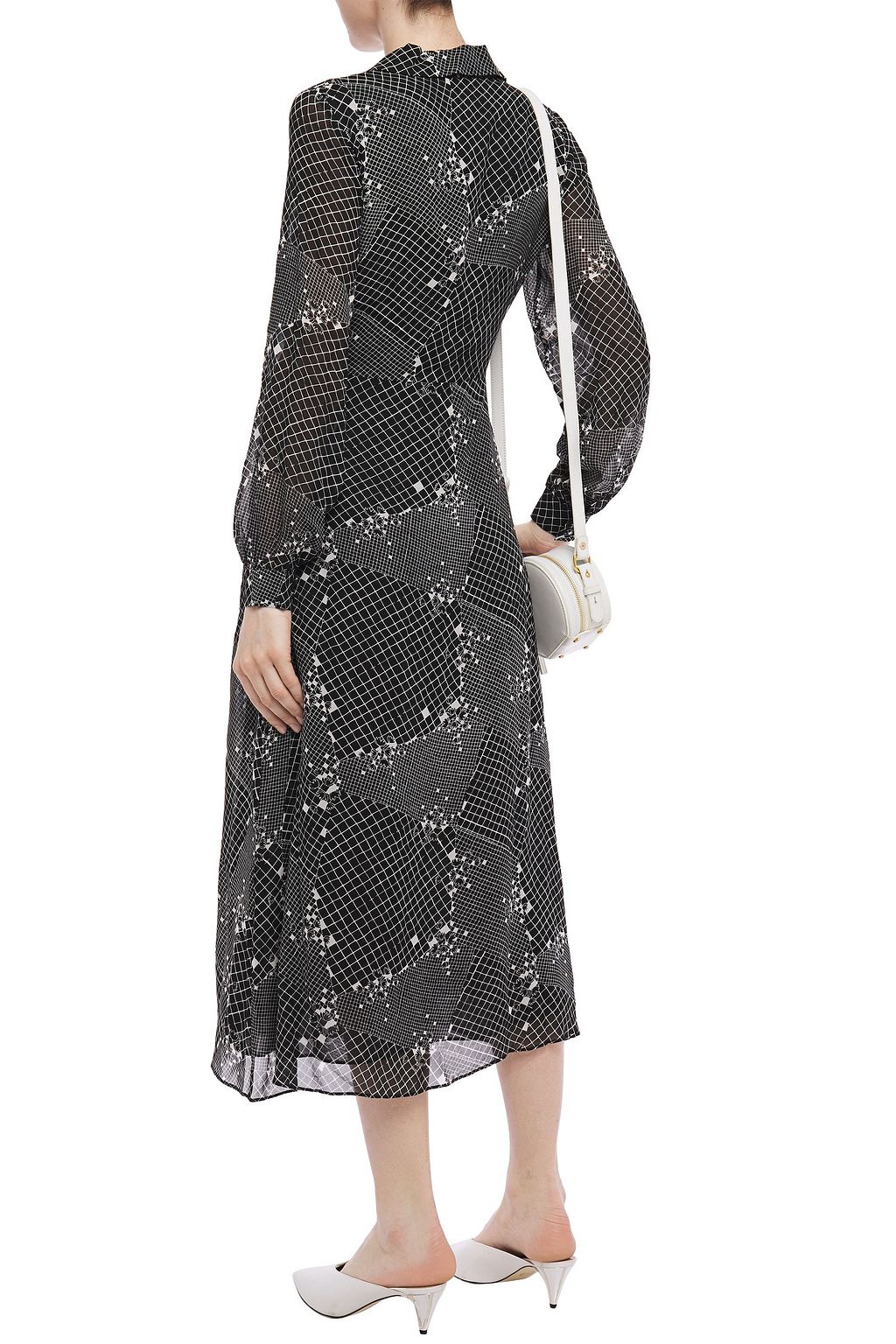 HOFMANN COPENHAGEN Alicia printed georgette midi dress