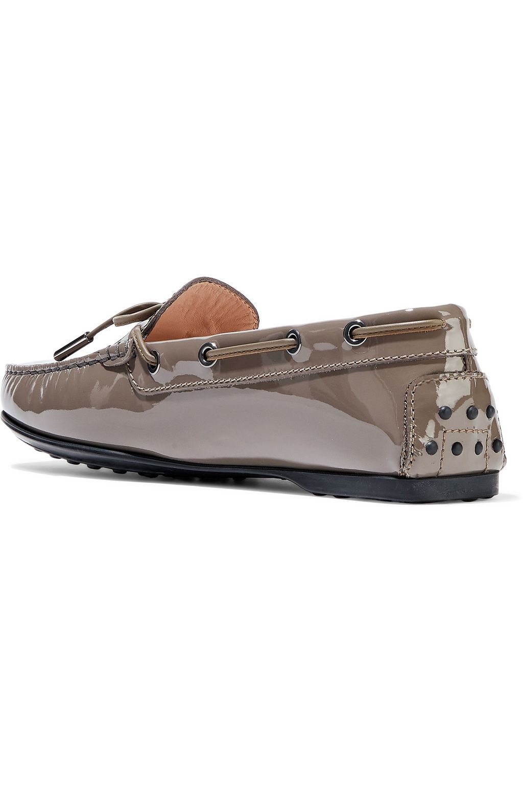 TOD'S Heaven Laccetto patent-leather loafers