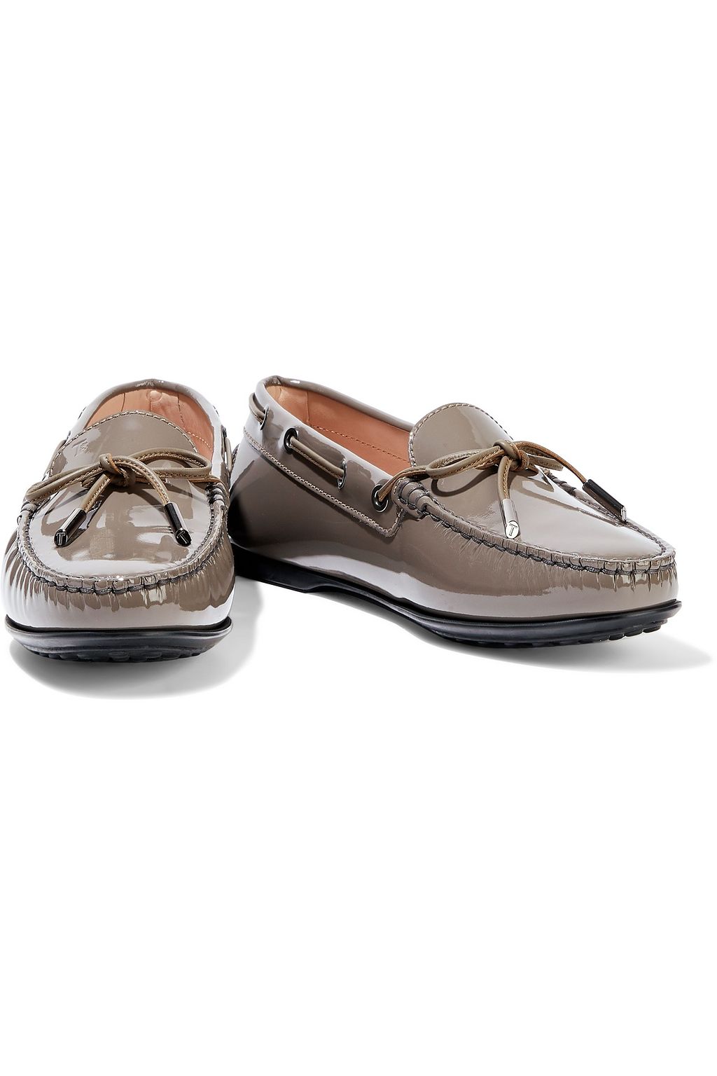 TOD'S Heaven Laccetto patent-leather loafers