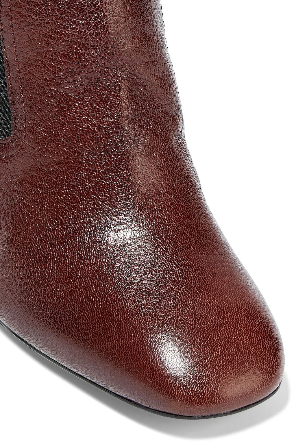 TOD'S Pebbled-leather ankle boots