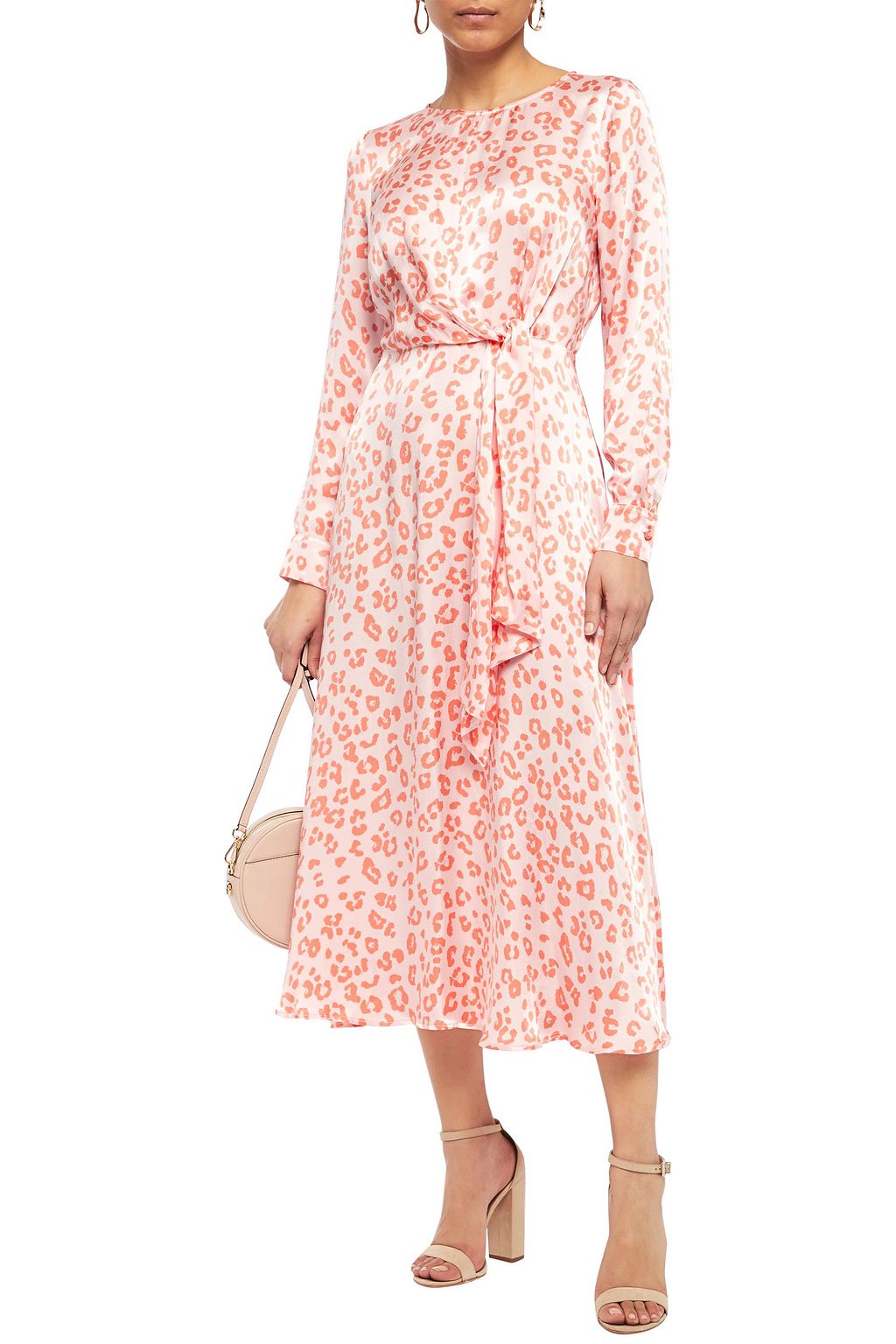 ghost leopard dress