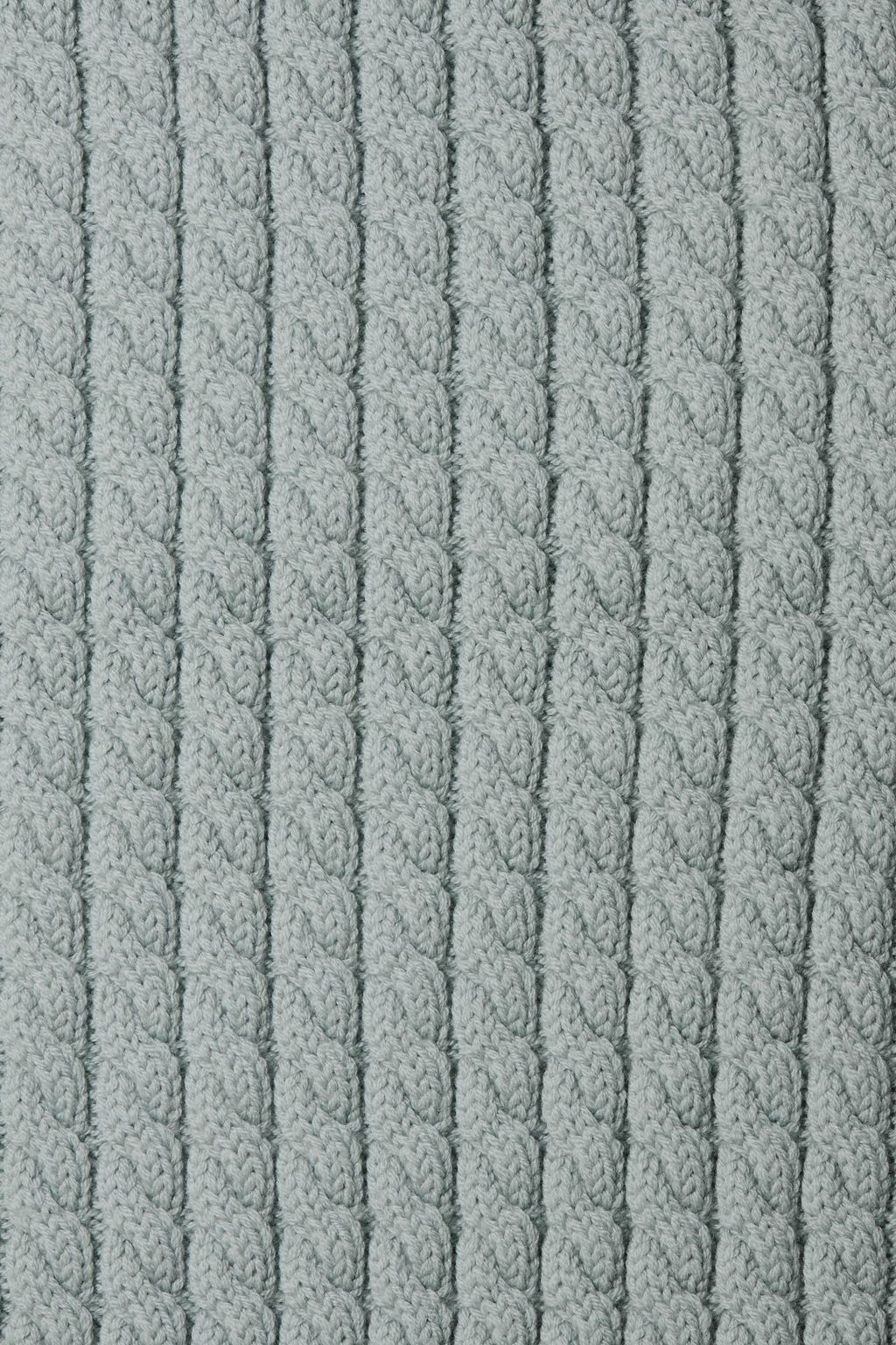 ZIMMERMANN Tempest cable-knit merino wool scarf