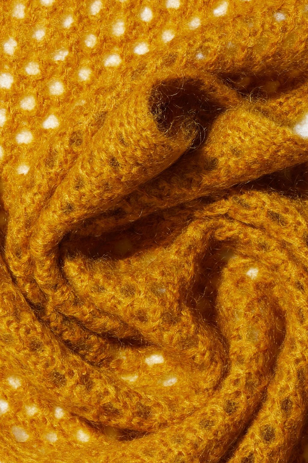 ZIMMERMANN Unbridled open-knit mohair-blend scarf