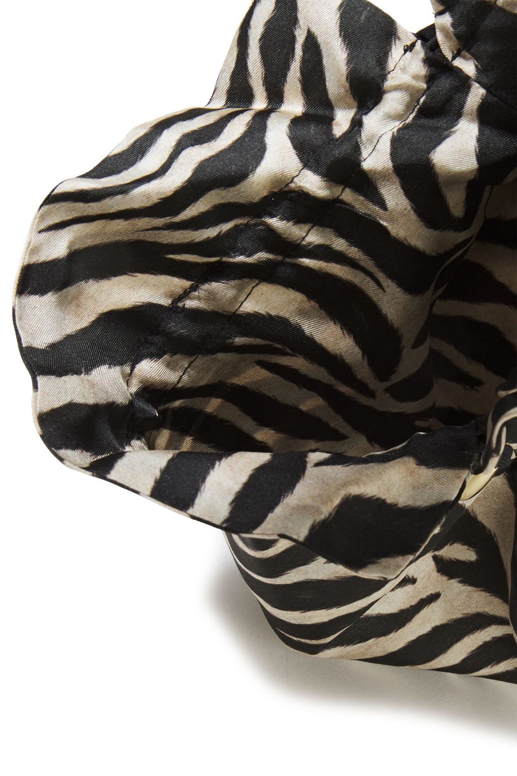 ZIMMERMANN Pouch printed silk-twill bucket bag