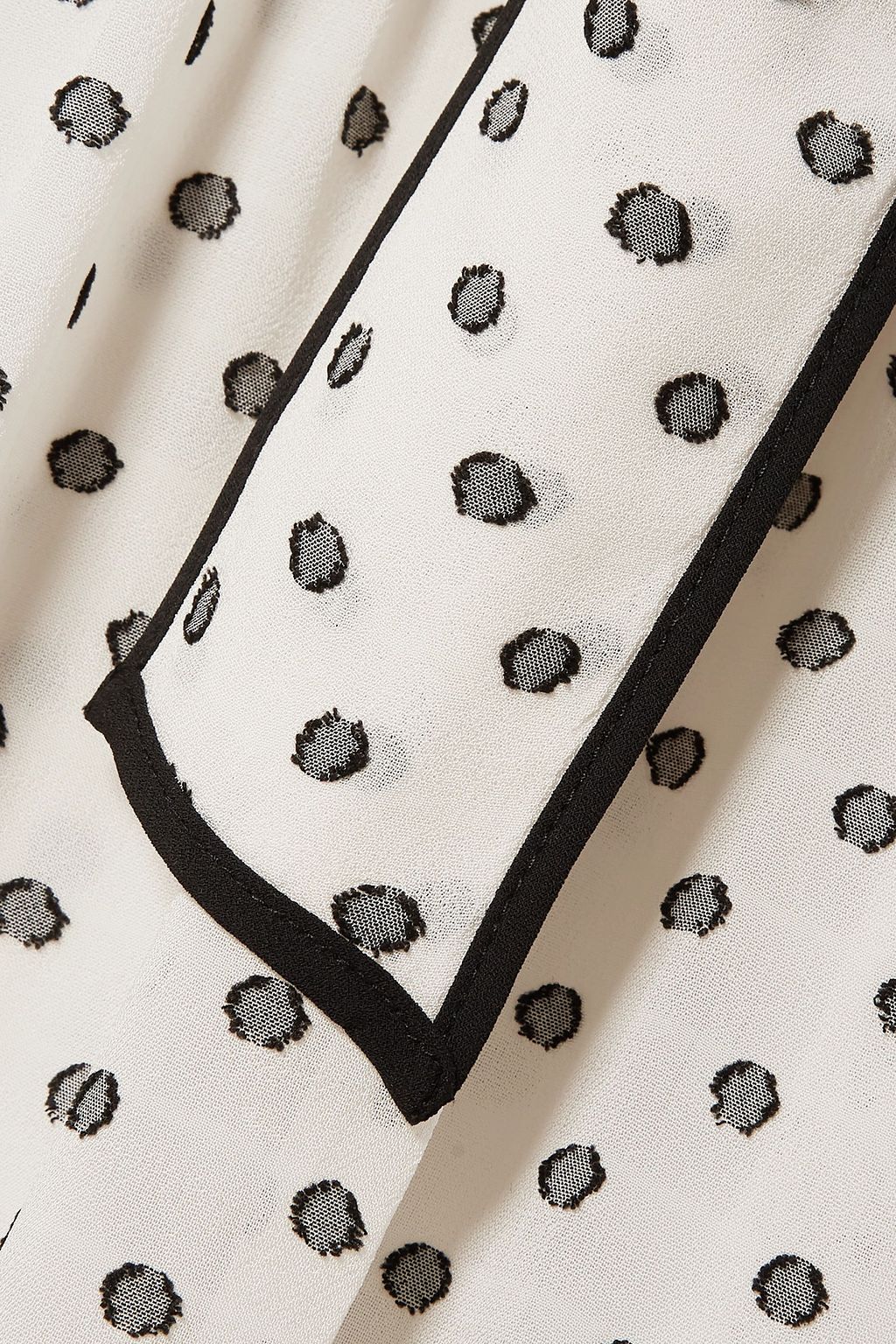 DIANE VON FURSTENBERG Celeste fil coupé chiffon maxi wrap dress