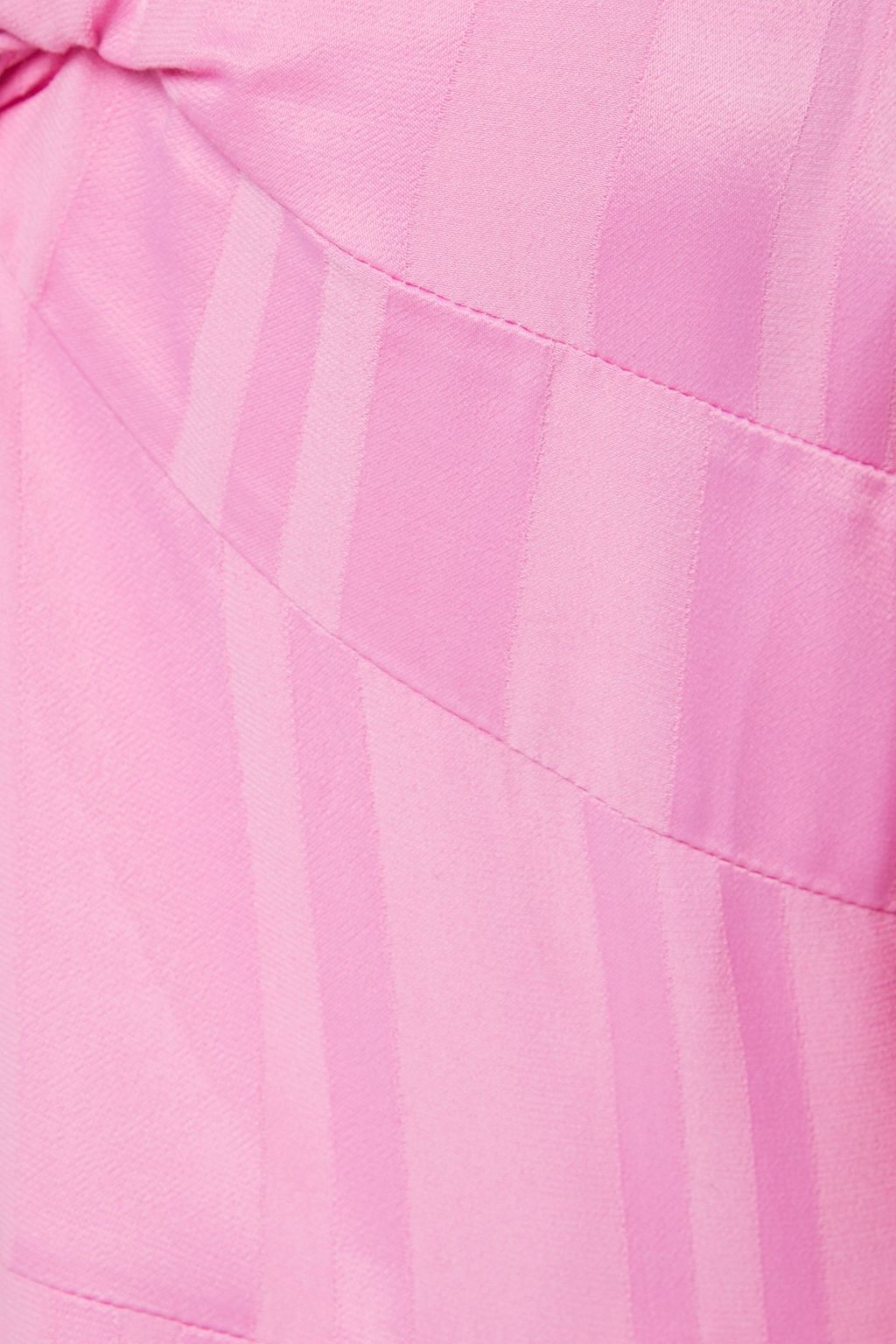 HOFMANN COPENHAGEN Alisa twisted satin-jacquard mini dress