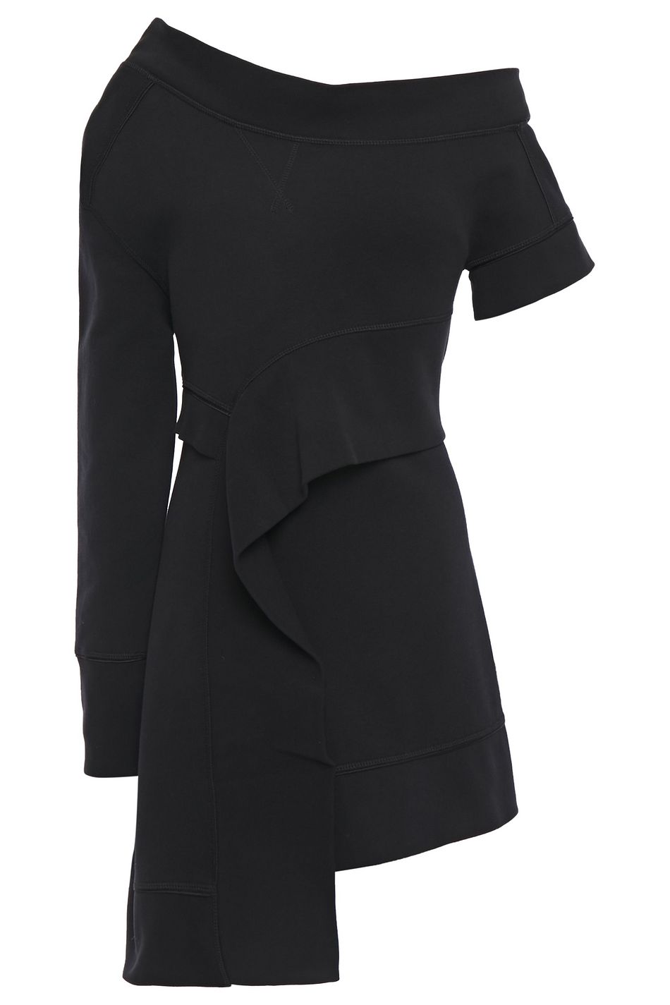 cold shoulder cotton dress