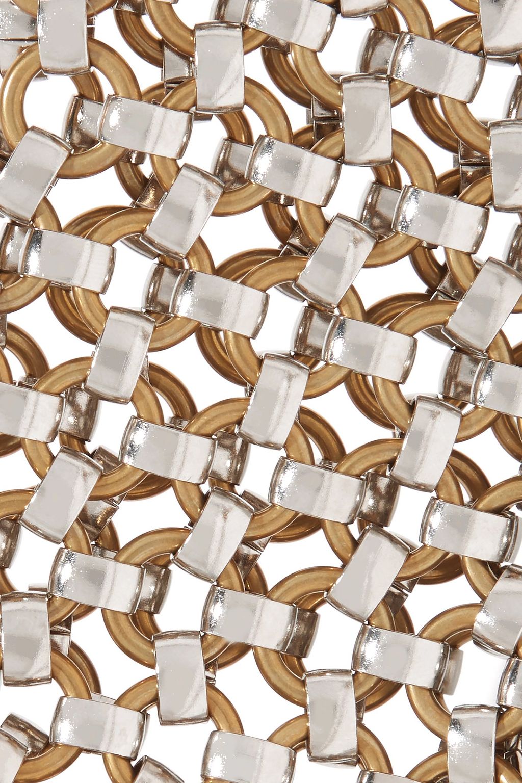 LAURA LOMBARDI Gold and silver-tone belt bag