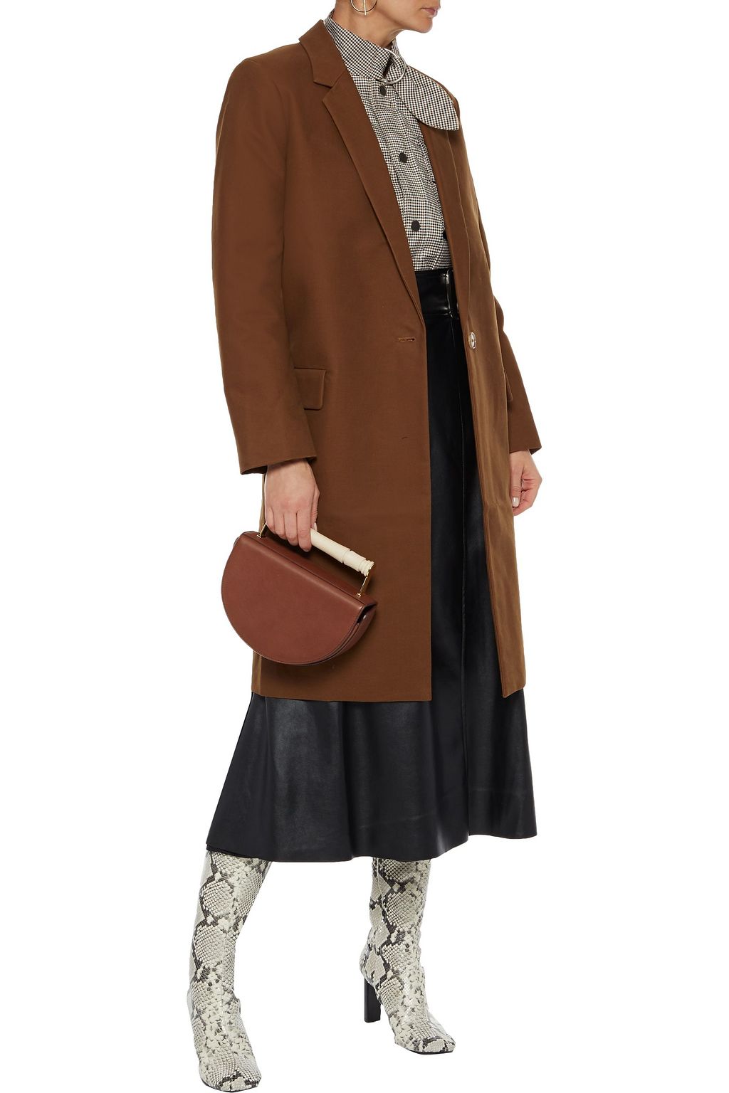 CO Cotton-twill coat
