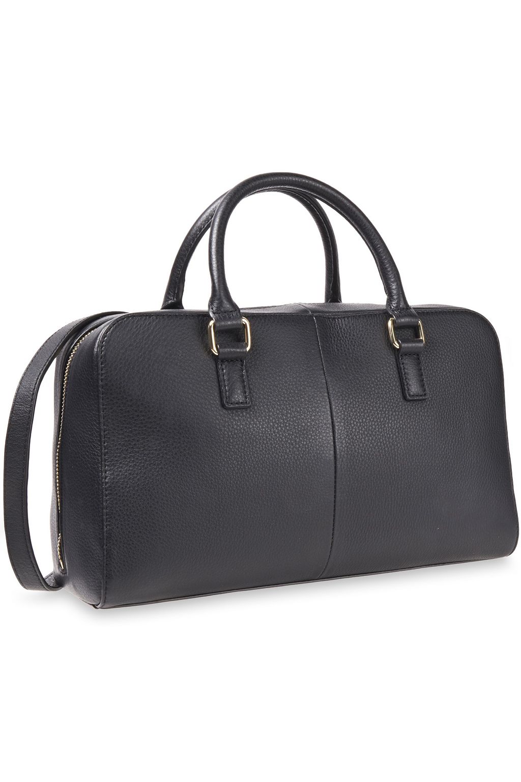 LOVE MOSCHINO Embellished pebbled-leather tote