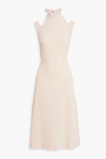 DION LEE Midikleid aus Crêpe mit Cut-outs