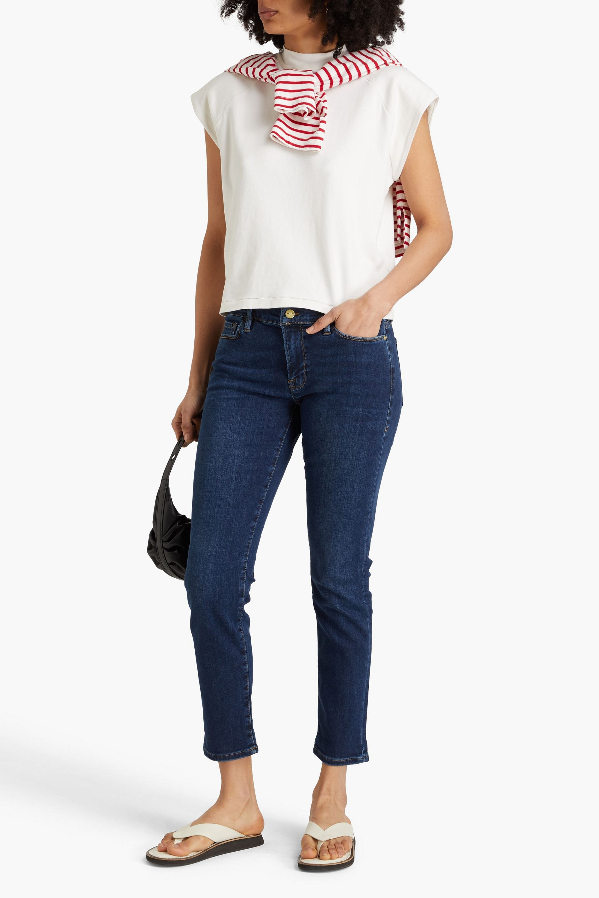 FRAME Le Garcon boyfriend jeans