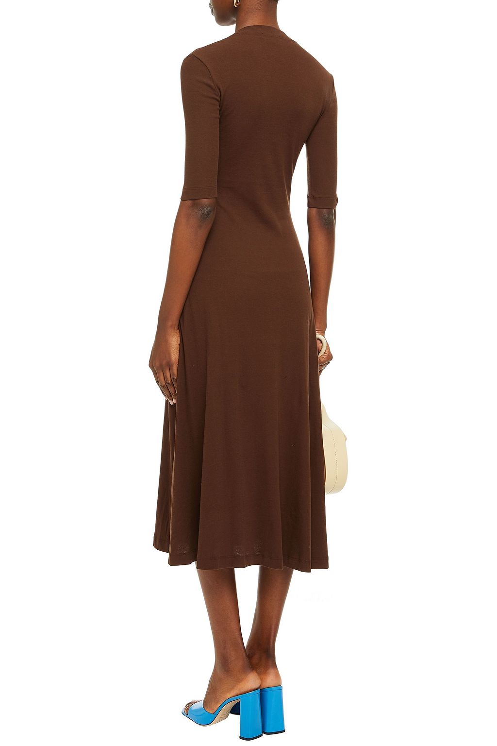 ROSETTA GETTY Cotton-jersey midi dress