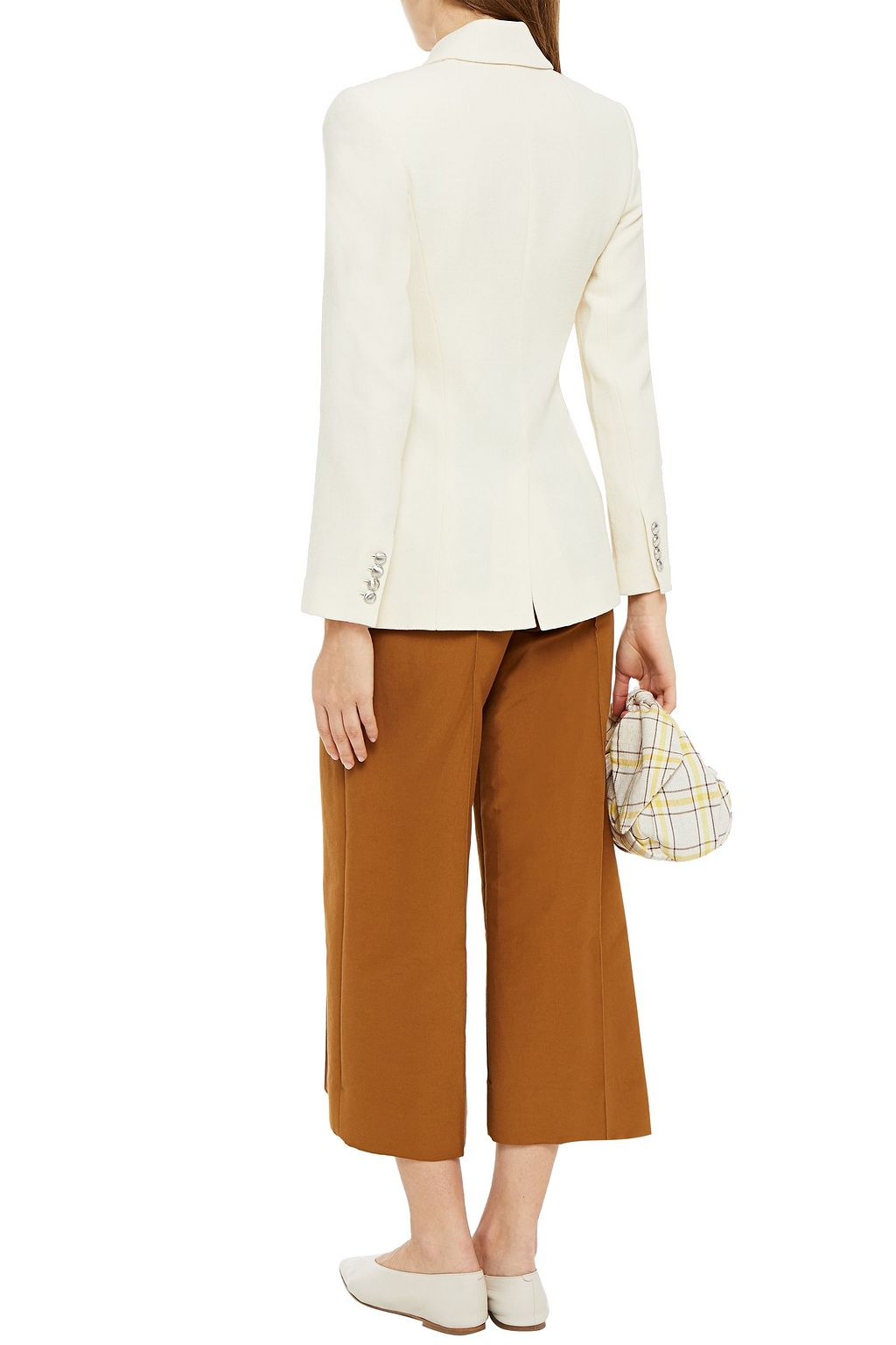 ROSETTA GETTY Wool-crepe blazer