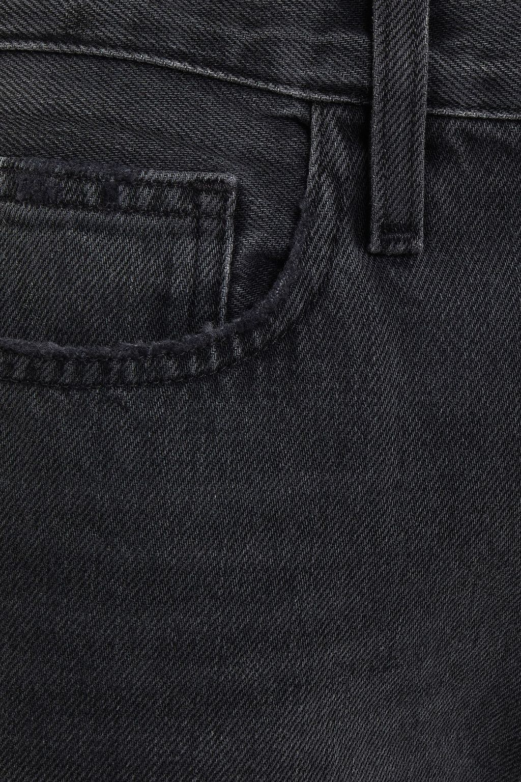 FRAME High-rise straight-leg jeans