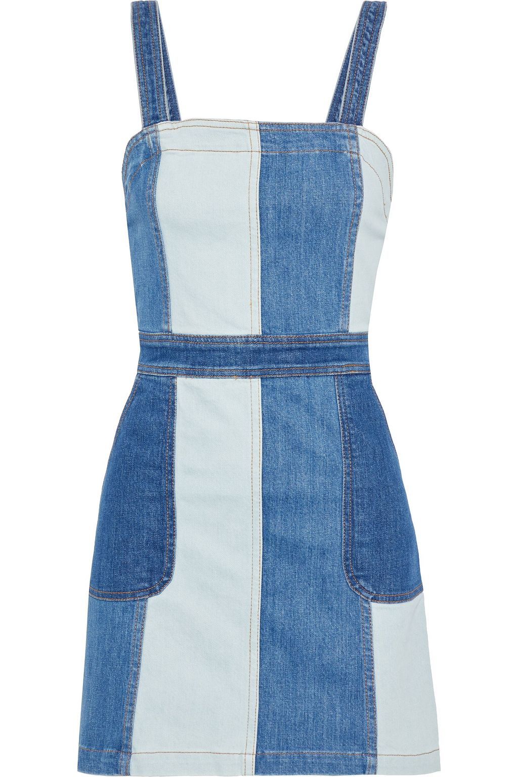 alice and olivia denim dress