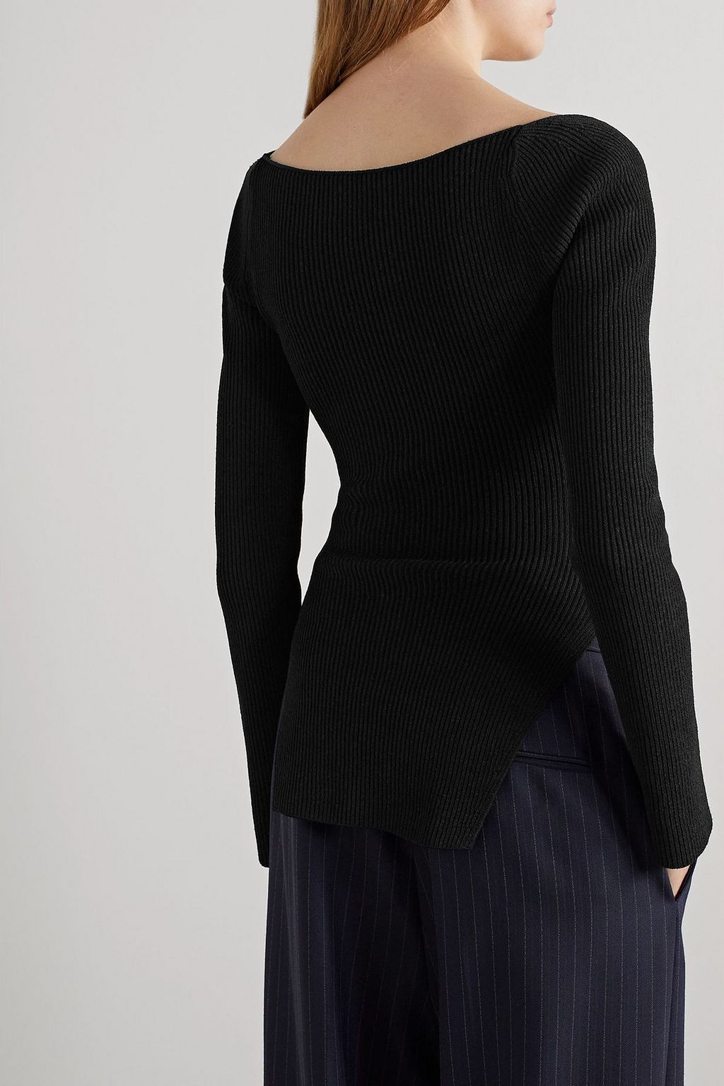 KHAITE Maddy ribbed-knit sweater | THE OUTNET
