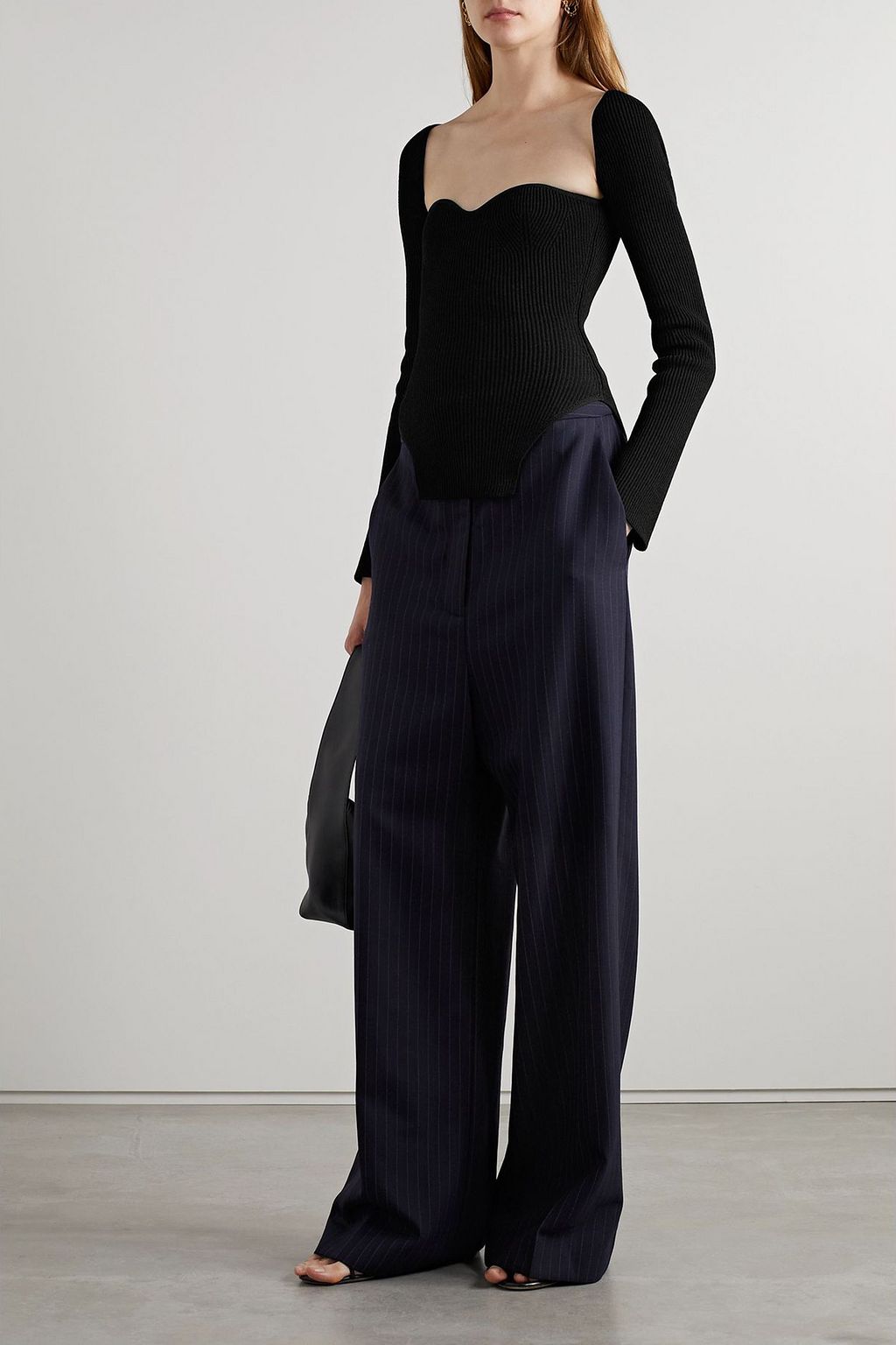 KHAITE Maddy ribbed-knit sweater | THE OUTNET