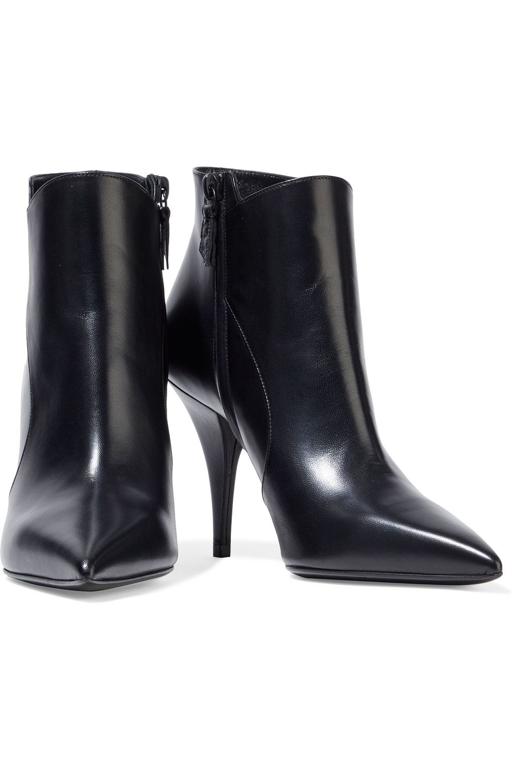 CASADEI Textured-leather ankle boots