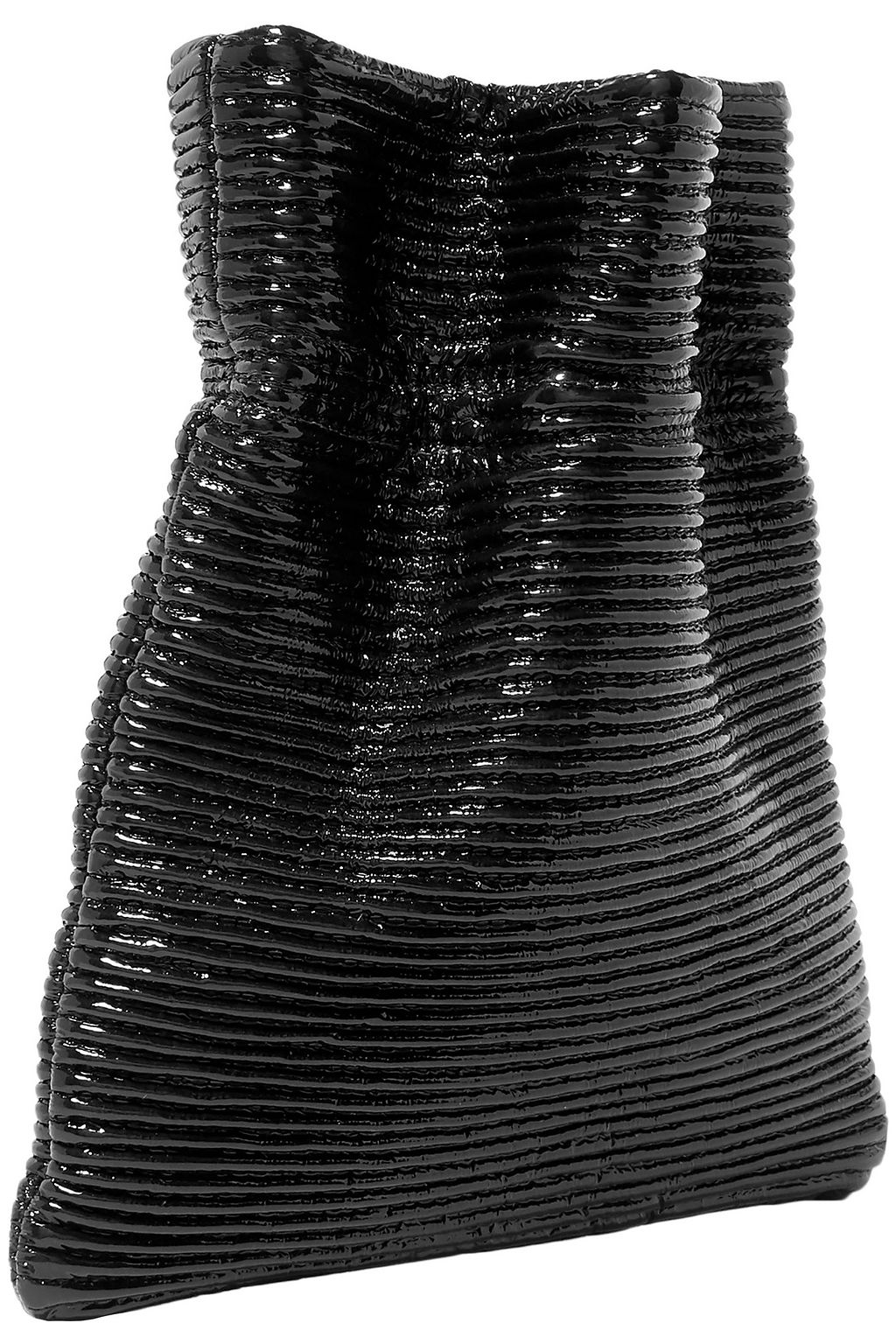 TL 180 Fazzoletto convertible ribbed patent-leather belt bag