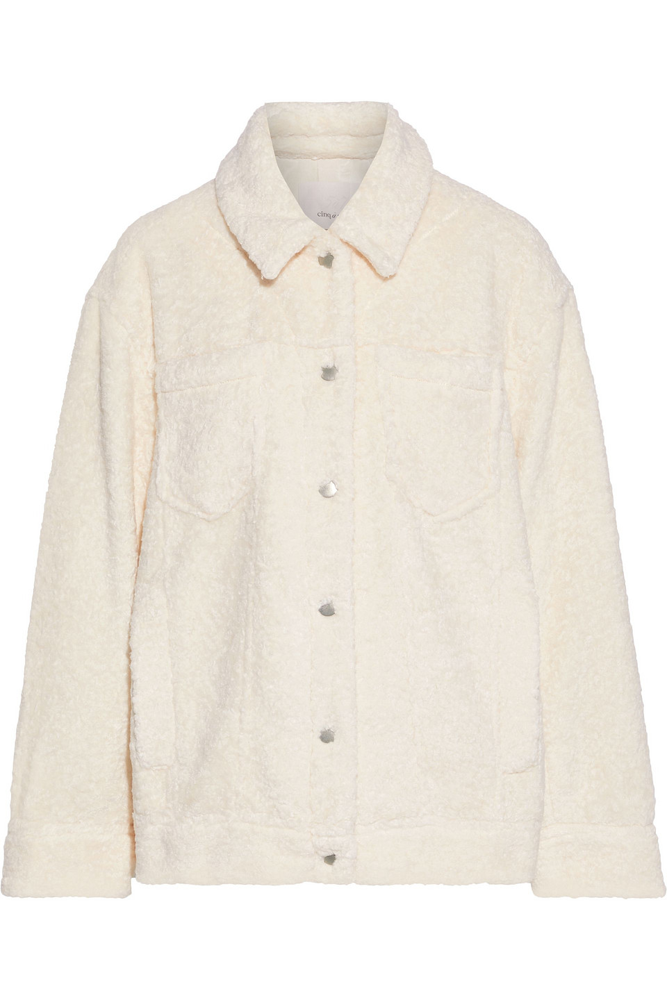 Cinq À Sept Woman Julia Faux Shearling Jacket Antique Rose