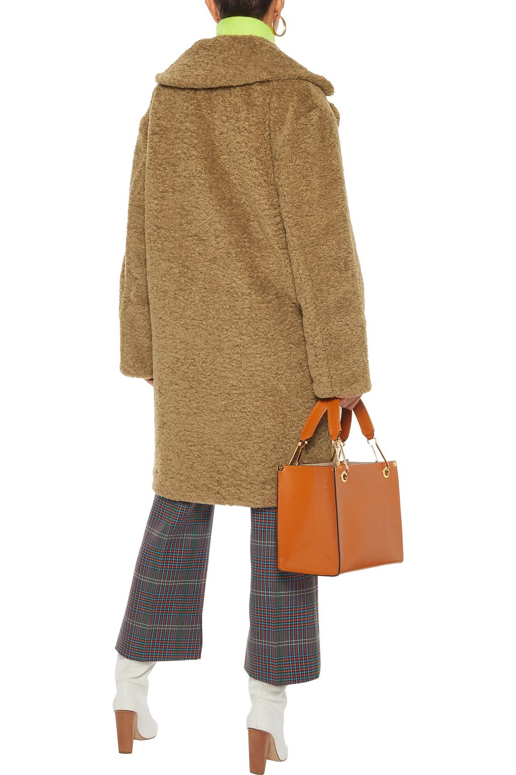 ALICE + OLIVIA Charlie oversized faux shearling coat