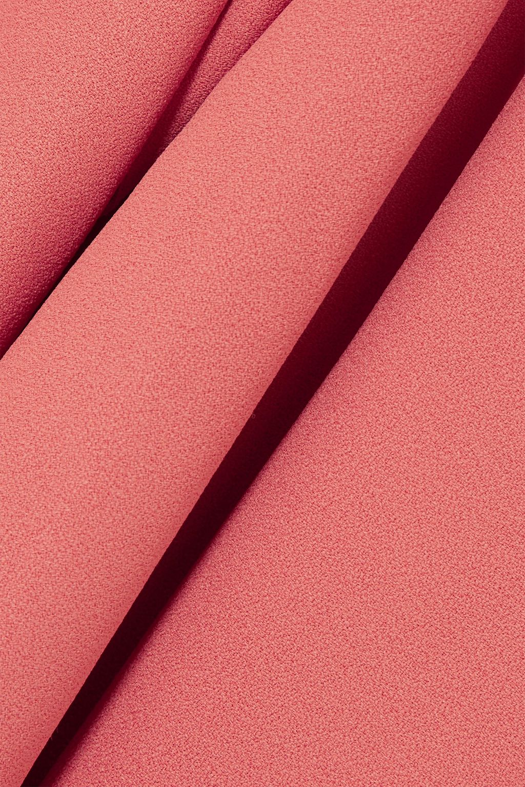 GIAMBATTISTA VALLI Fluted crepe midi dress