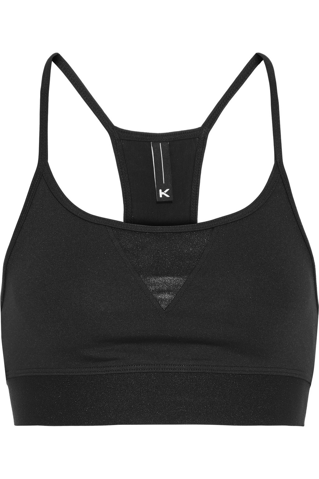 satin sports bra