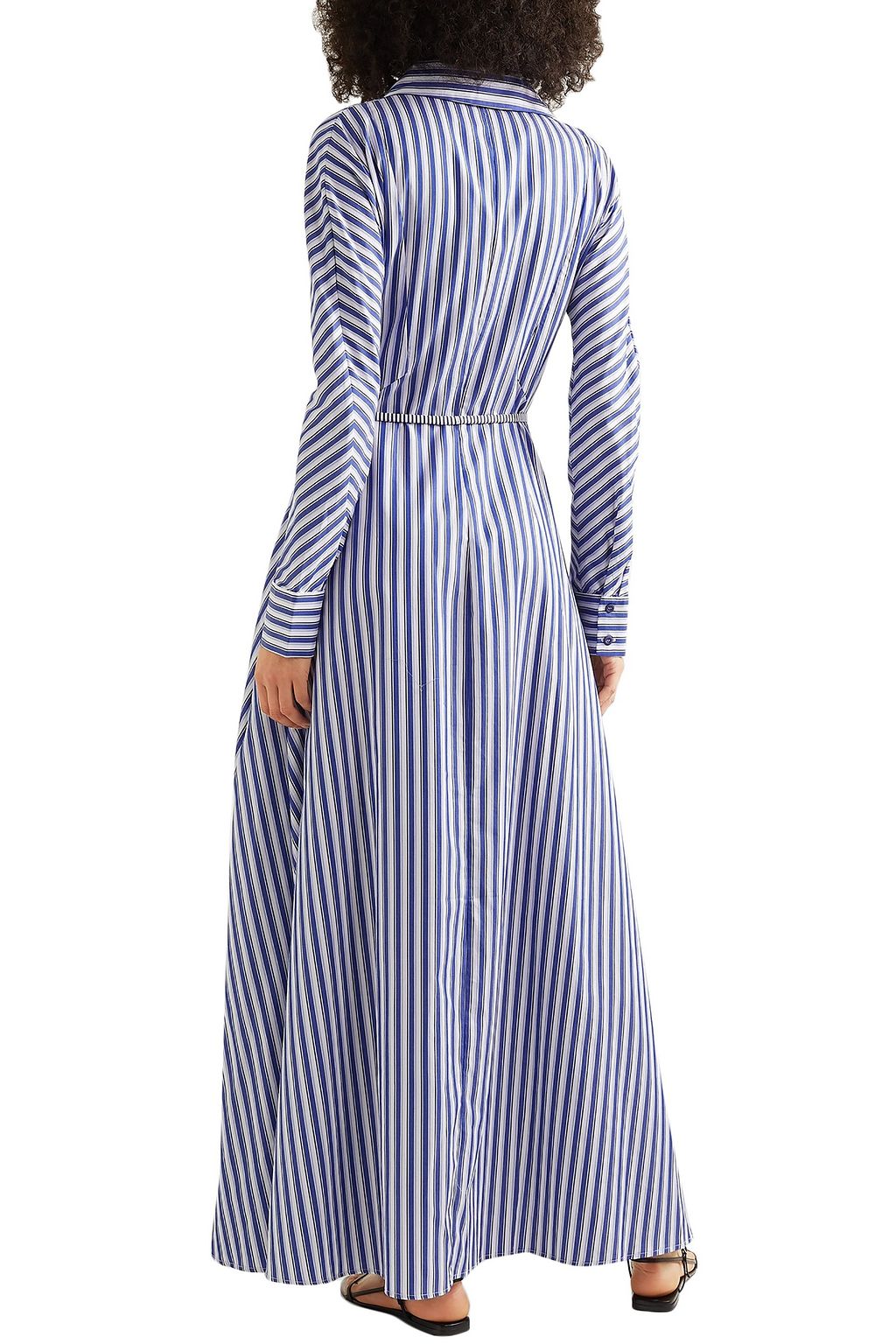 EVI GRINTELA Victoria striped cotton maxi dress