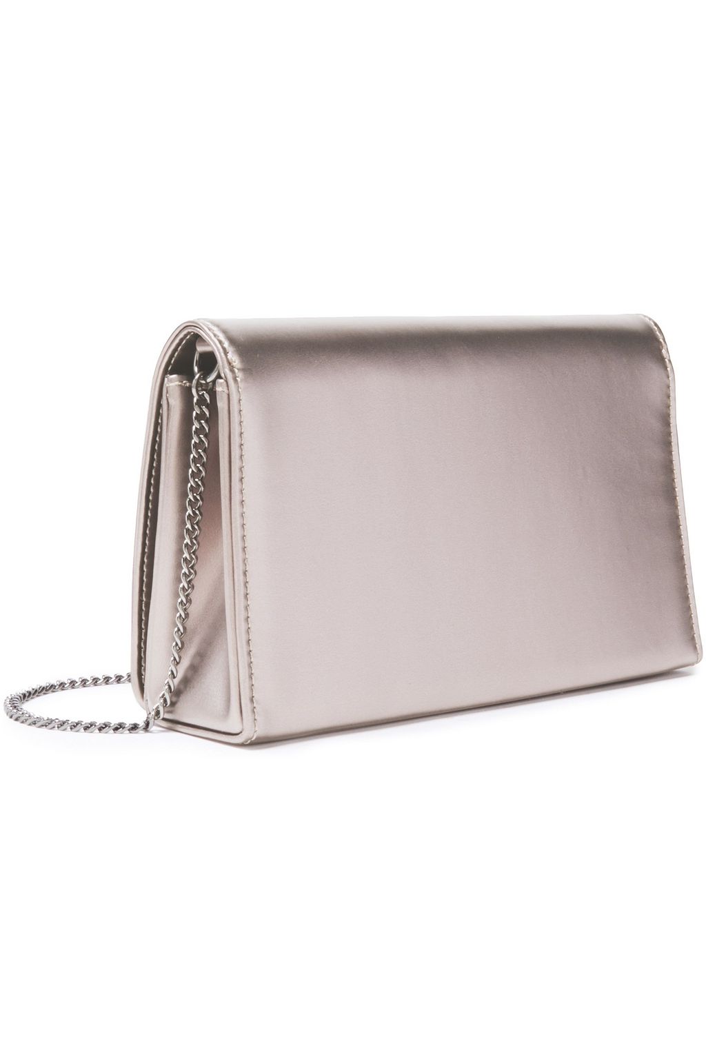LOVE MOSCHINO Metallic faux leather cross-body bag