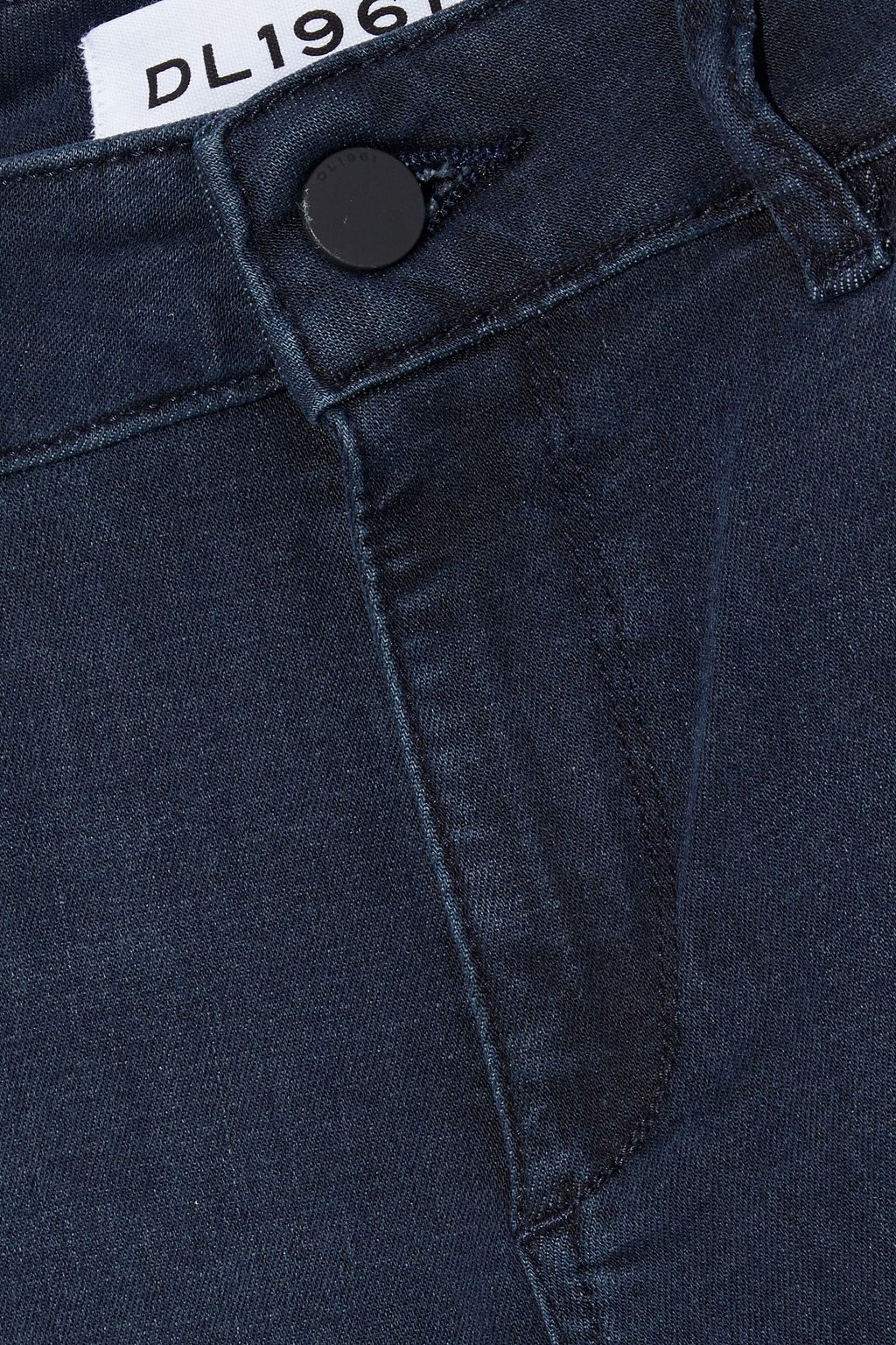DL1961 Florence frayed mid-rise skinny jeans