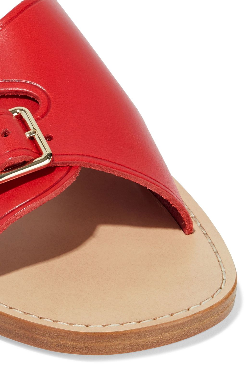 ACNE STUDIOS Buckled leather slides