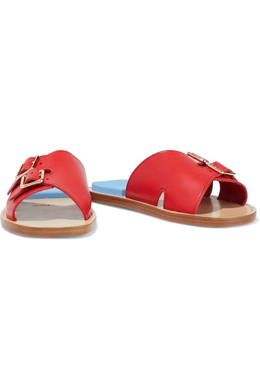 ACNE STUDIOS Buckled leather slides
