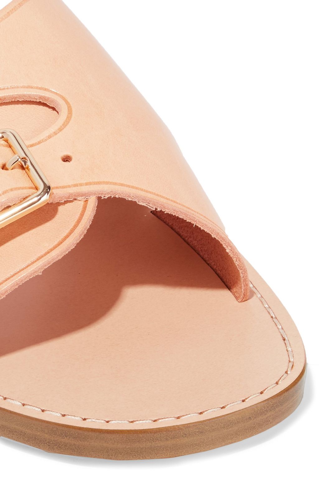ACNE STUDIOS Buckled leather slides