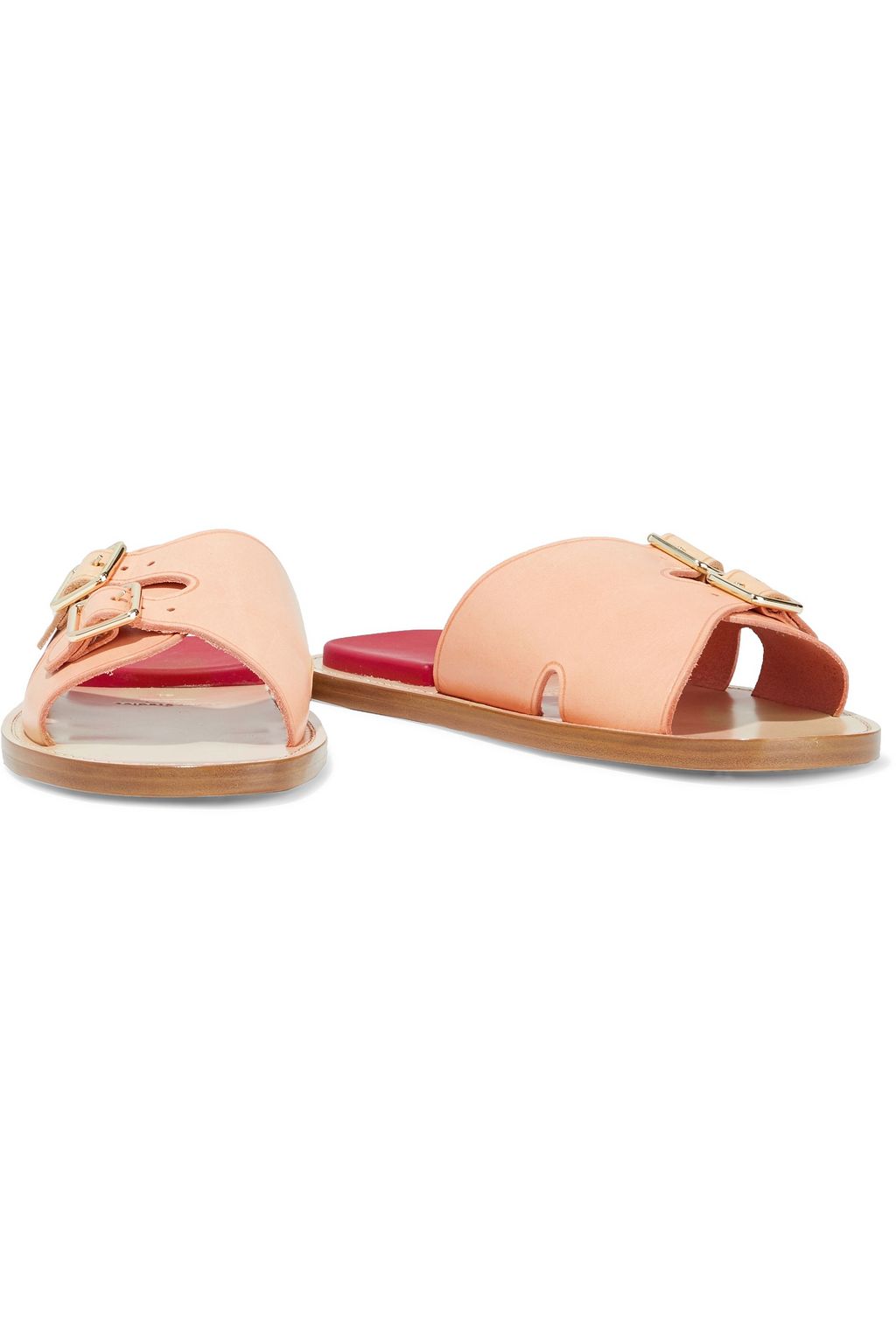 ACNE STUDIOS Buckled leather slides